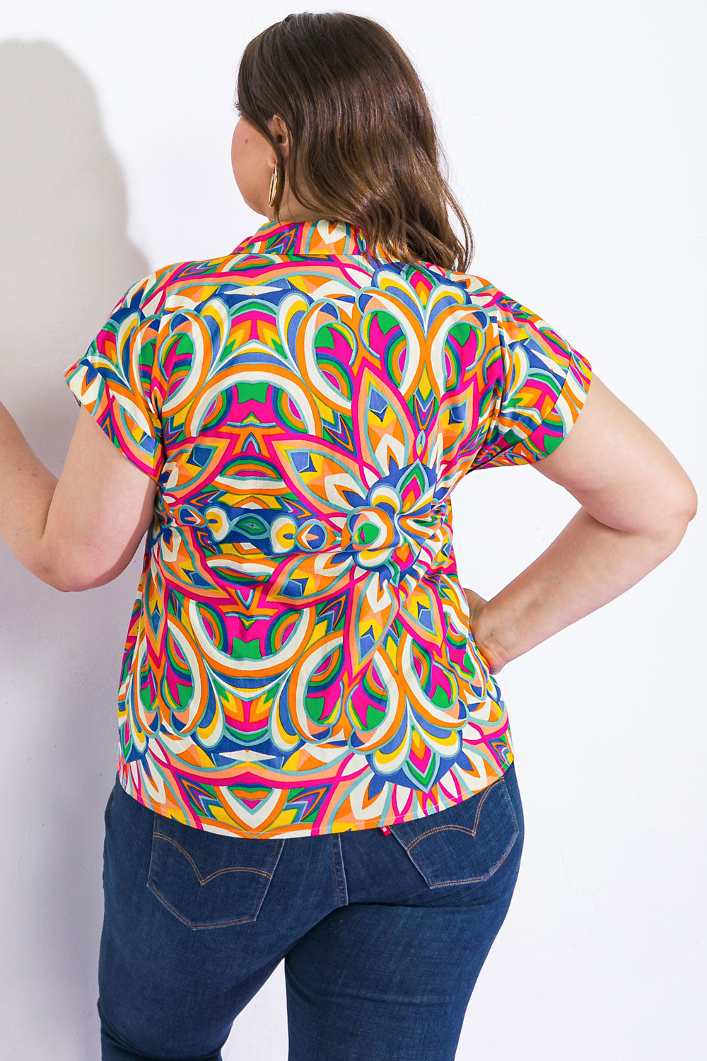 BEAUTIFUL BEGINNINGS WOVEN TOP Flying Tomato